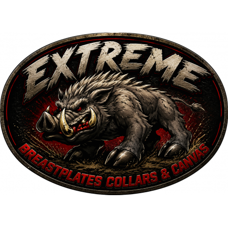 Black Oval Extreme Sticker